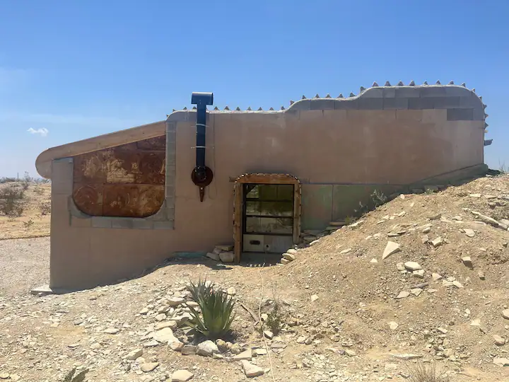 Eco House — Entire home · passive desert cooling in Terlingua Ghost Town, TX